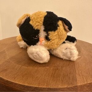 Vintage 1992 Kitty Kitty Kittens Tyco Calico Cat Orange Black White Plush Toys